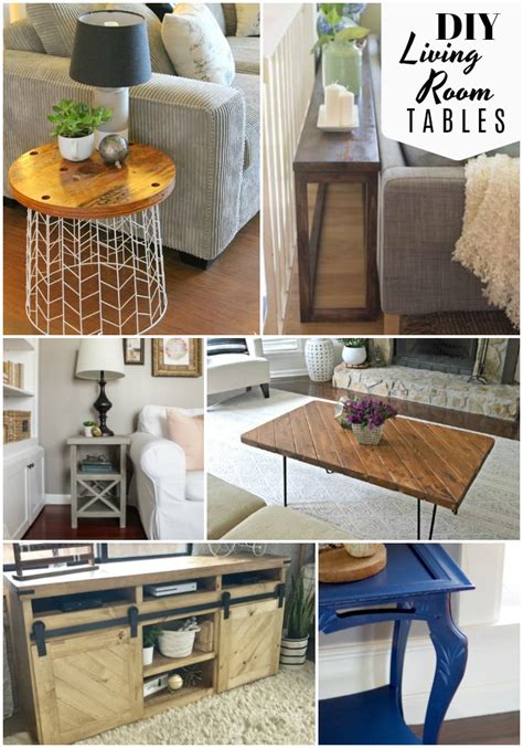 Diy Tables For The Living Room The Scrap Shoppe