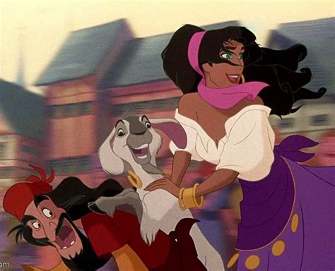 Gypsi Djalli And Esmeralda From The Hunchback Of The Notre Dame Disney Disney Movie Scenes