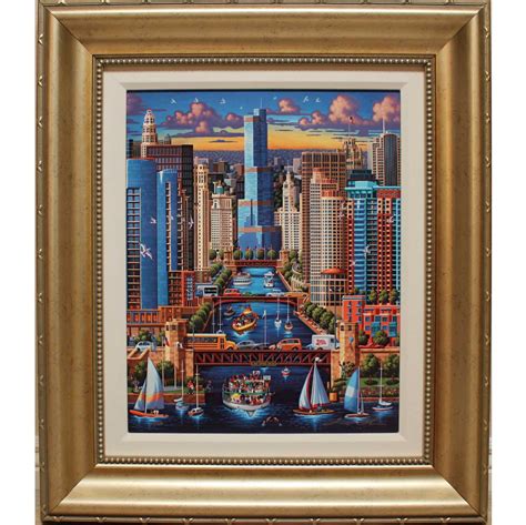Chicago River By Eric Dowdle Signed And Numbered Limited Edition Ebay