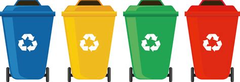 Garbage Trash Bin With Recycle Symbol Png Clip Art Recycle Bin