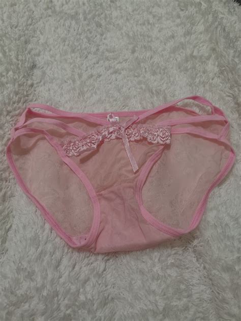 pink see thru panty women s fashion new undergarments and loungewear on carousell