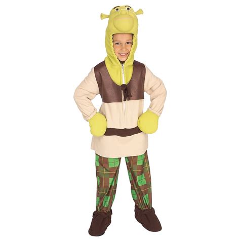 Deluxe Shrek Kids Costume Large