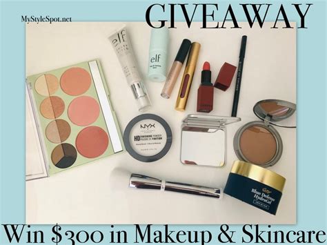 Giveaway Win 300 In Makeup And Skincare Mystylespot