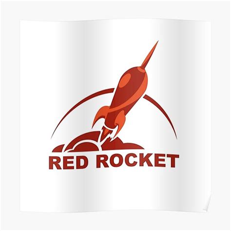 Red Rocket Logo Fallout Poster By Geempah Redbubble