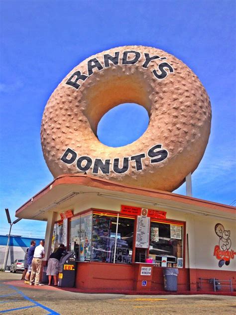 Offbeat La Attack Of The Giant Donuts Its Not Just Randys The