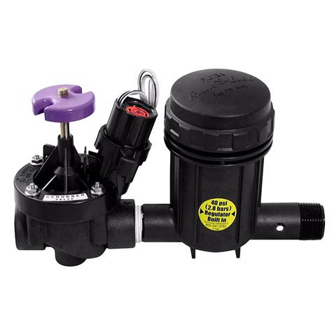 Wide Flow Commercial Control Zone Kit With Scrubber Valve And Pressure