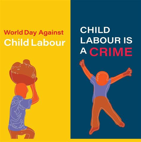 World Day Against Child Labour 24189375 Vector Art At Vecteezy