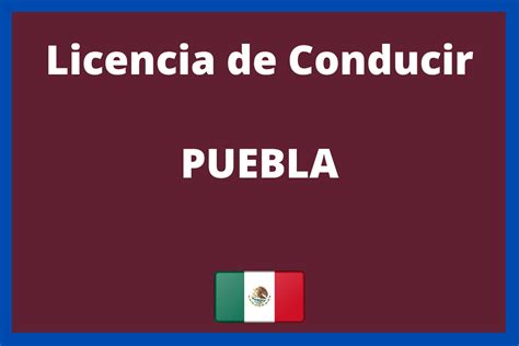 ¿cómo Obtener La Licencia De Conducir En Puebla 【2024】