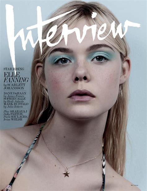 Smile Elle Fanning In Interview Magazine May 2014 By Craig Mcdean