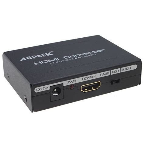Maybe you would like to learn more about one of these? AGPtek HDMI to HDMI + SPDIF + RCA L _ R Audio Extractor ...