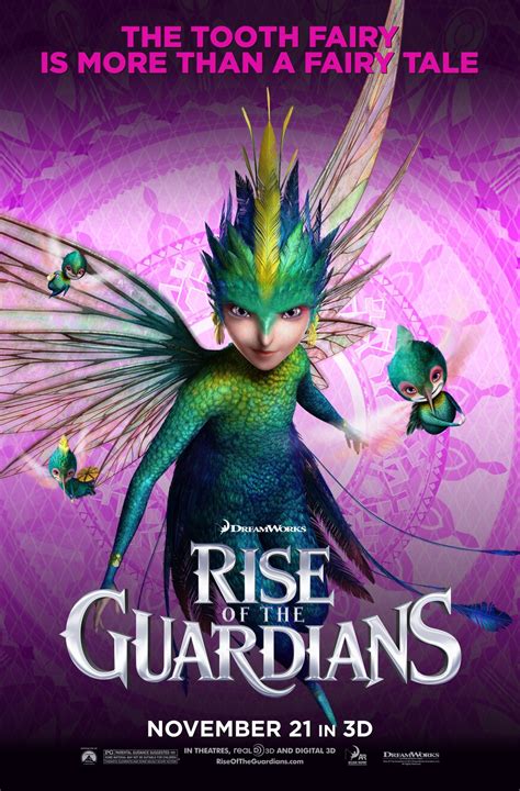 Rise Of The Guardians Tooth Fairy Poster The Guardian Movie Rise