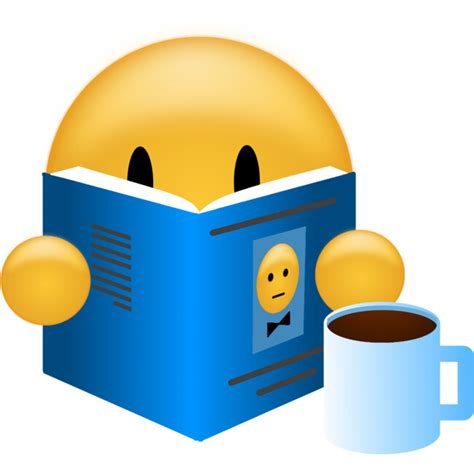 Tsloe3 Emoji Reading An Emoji Book Sticker By Zenet Design By Humans