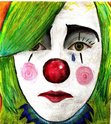 Sad Clown Face By Dawndancer35 On Deviantart