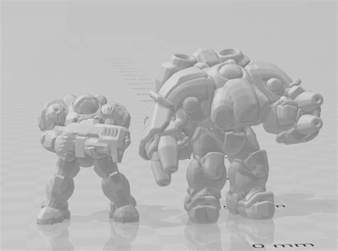 Starcraft 160 Terran Firebat Armored Soldier Mini Mg4nv7uyn By