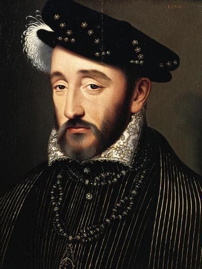 Portrait Of Henry Ii Of France King Of France Giclee Print