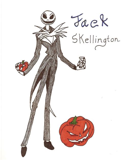 Jack Skelling The Pumpkin King By Midnightblood7 On Deviantart