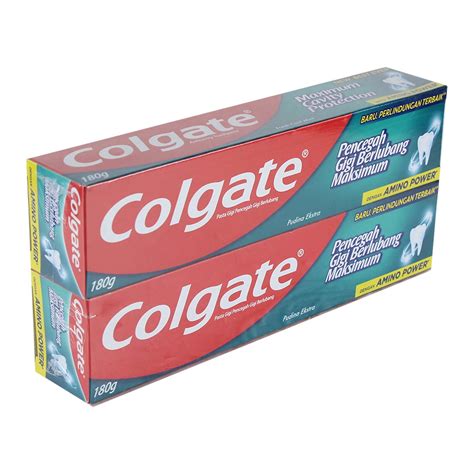 Colgate Maximum Cavity Protection Fresh Cool Mint Toothpaste 2 X 180g