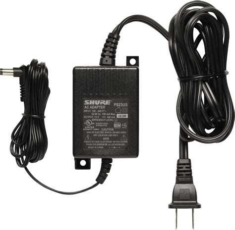 Shure Ps23us Energy Efficient External Switching Mode 12v