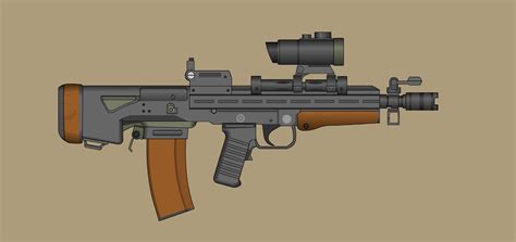Ots 99 Град Bullpup Assault Rifle Chambered In 545x39mm Ognarf