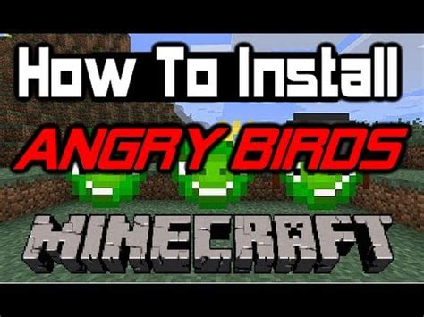 The following steps are on how to install minecraft mods on mac and on windows. How To Install Angry Birds Mod For Mac & PC (Minecraft Mod ...