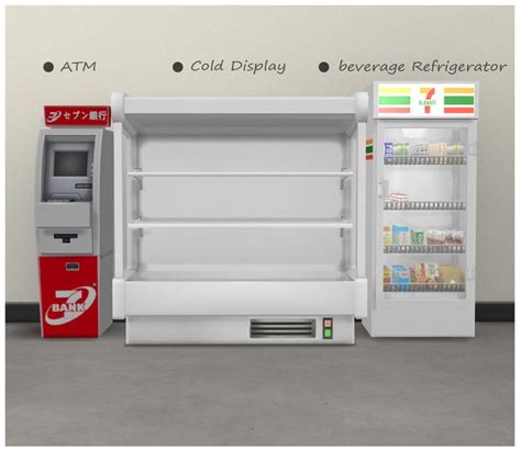 O Ni — Sims4 7 Eleven Convenience Store Set You Need The Sims 4