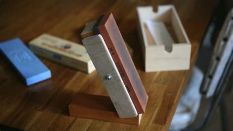 We send envelope and return label. This DIY Knife Sharpening Jig Helps You Get the Right Angle Every Time | Knife sharpening jig ...