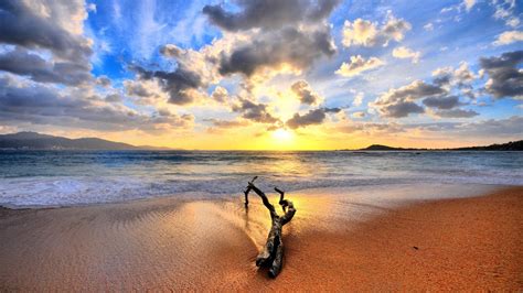Hintergrundbilder Sonnenlicht Meer Ufer Sand Strand