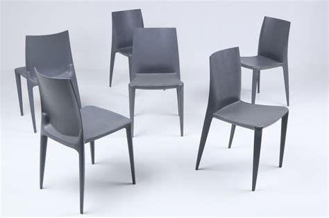 Mario Bellini for Heller - set of 6 chairs, model ...
