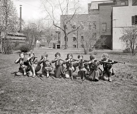 shorpy historical picture archive girls with guns 1925 high resolution photo