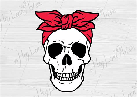 Skull With Bandana Svg Halloween Svg Mail Napmexico Com Mx