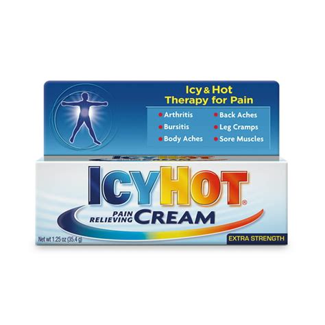 Icy Hot Extra Strength Pain Relieving Cream 1 25 Oz