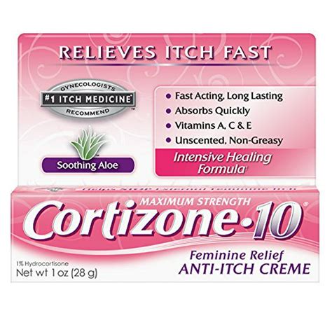 Cortizone 10 Intensive Feminine Itch 1 Ounce