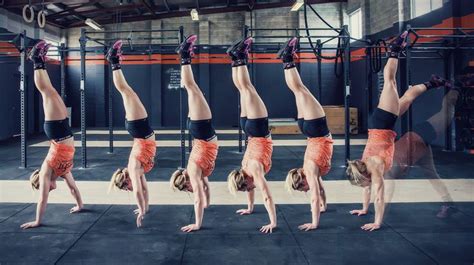 Crossfit Handstand Crossfit Coach Wod Workout
