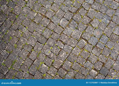 Cobble Stone Road Grey Lines Background Stock Image Image Of Cobble