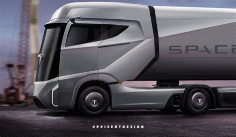 ¿será Así El Camión Eléctrico De Tesla Autobildes