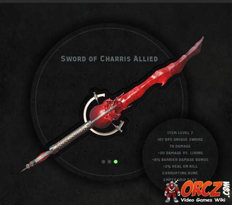 Dragon Age Inquisition Sword Of Charris Allied The Video