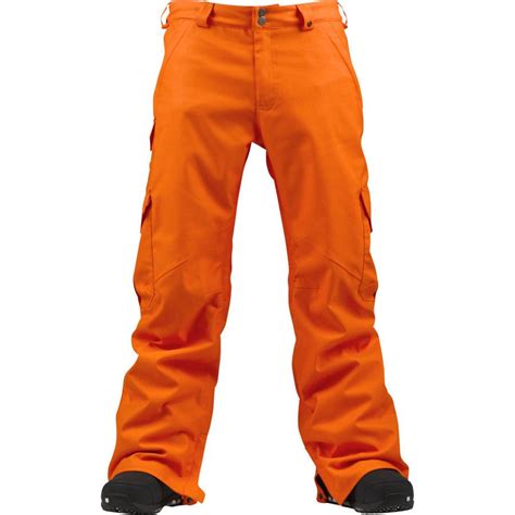 Burton Men S Cargo Snowboard Pant In Clockwork Orange Snowboard Pants