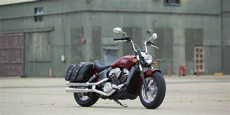 2016 Indian Scout Motorcycle Wildfire Red Features Indian