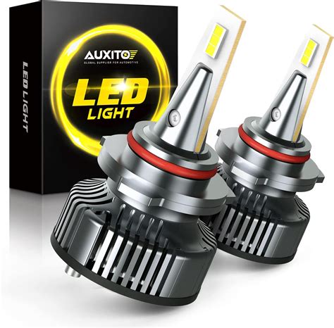 Auxito 9005 Hb3 Led Headlight Bulbs High Beam 6000k Bright White