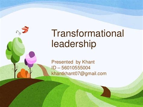 transformational leadership ppt 2