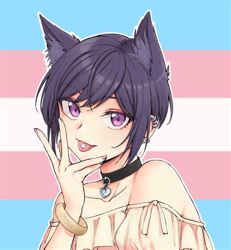 Pin By Hama On Anime Trans Art Lgbt Pride Art Anime Character Design