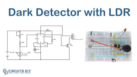 Light Sensor And Darkness Detector Circuit Using Ldr 555 Ic Images