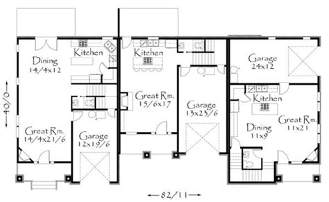 Modern Style House Plan 3 Beds 25 Baths 2370 Sqft Plan 25 4415