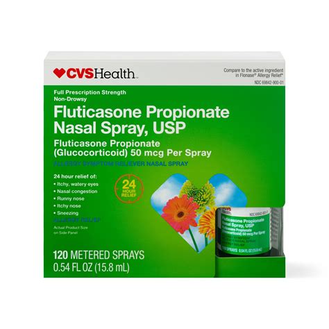 Cvs Health Fluticasone Nasal Spray 50mcg Generic Flonase Cvs Pharmacy