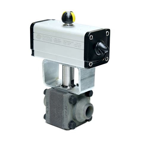 Pneumatic Actuated Threaded And Welding Ball Valves Valvecz
