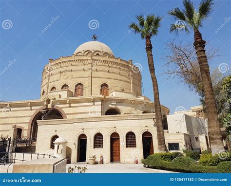 Church Coptic Cairo Egypt Stock Photo Image Of Building Monument