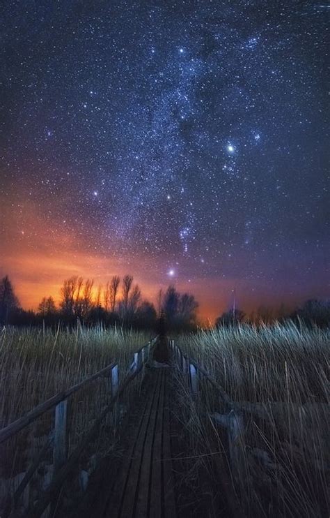 Way To The Stars Sunset In Russia By Oleg Kuchorenko Beautiful Sky