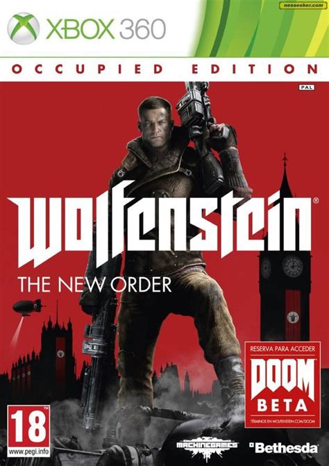 Wolfenstein The New Order Xbox360 Front Cover