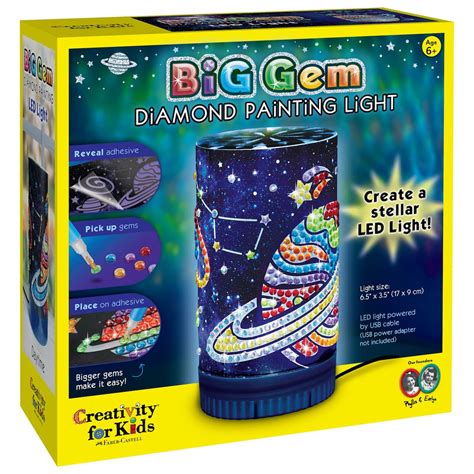 Creativity For Kids Big Gem Diamond Painting Light Kit Michaels