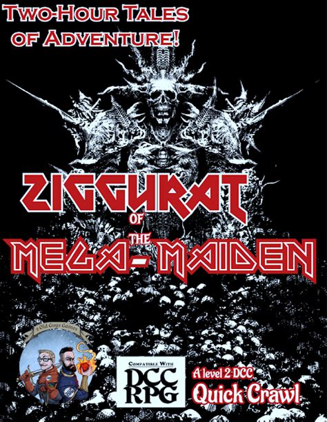 Tenkars Tavern New Osr Release Ziggurat Of The Mega Maiden Dcc Rpg